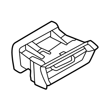 68761-6LB0A Nissan Side Ventilator Assembly Left Hand Illustration 1 of 1