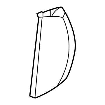 68499-6LB0A Nissan Instrument Mask Left Hand Illustration 1 of 1