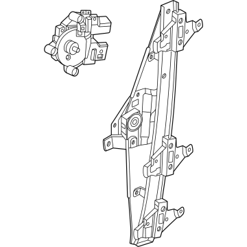 2025 Nissan Kicks Window Regulator - 80701-7LG0A