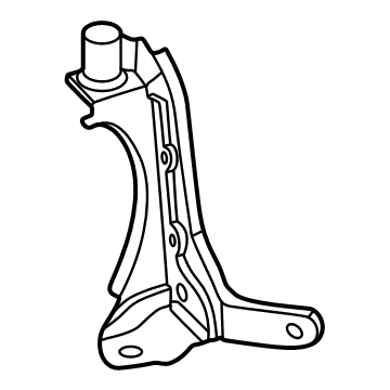 54524-7LG0A Nissan LINK COMPL-FRONT SUSPENSION, UPPER RH Illustration 1 of 1
