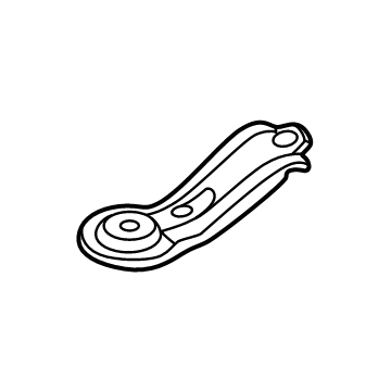 544C4-7LG0A Nissan STAY ASSY-FRONT SUSPENSION MEMBER Illustration 1 of 1