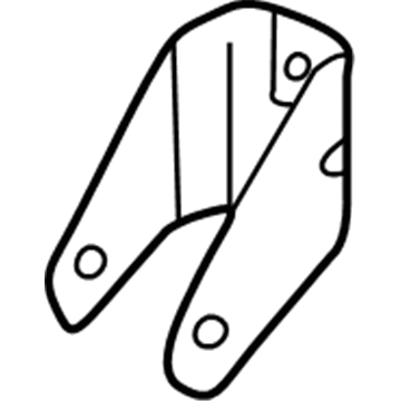 11274-5M000 Nissan Engine Mounting Block Bracket,Front Right Illustration 1 of 1