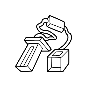 98830-7DA7A Nissan Side Airbag Sensor Right Hand Illustration 1 of 1