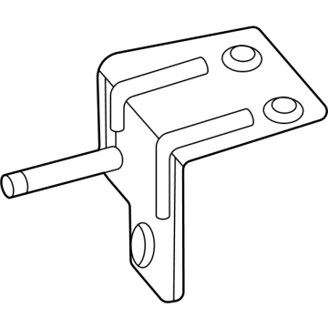 985Q2-7BA0A Nissan BRACKET-AIR BAG SENSOR,FRONT CENTER Illustration 1 of 1