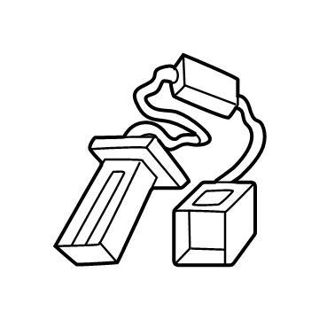 98830-7DA8A Nissan Side Airbag Sensor Right Hand Illustration 1 of 1