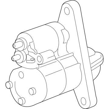 2025 Nissan Murano Starter Motor - 23300-6TX0B
