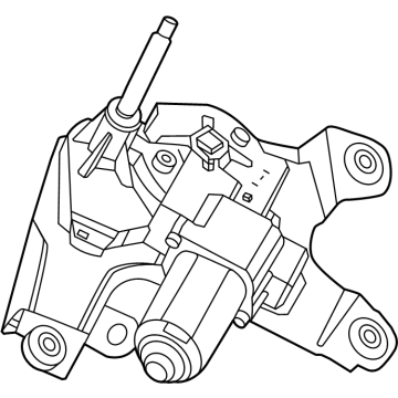 2025 Nissan Murano Wiper Motor - 28710-7BA0A