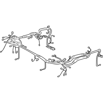 24012-6Z600 Nissan Engine Room Harness Illustration 1 of 1