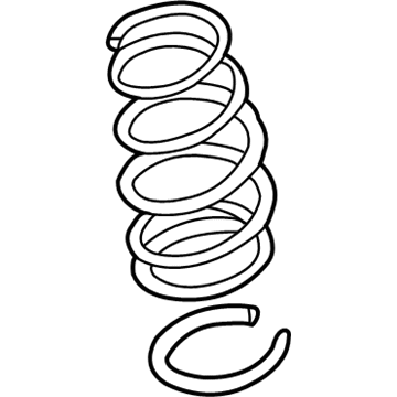 54010-4Z610 Nissan Front Spring Illustration 1 of 1