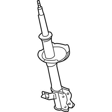 54302-4Z027 Nissan Front Suspension Strut Kit Right Hand Illustration 1 of 1