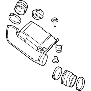 Nissan Pathfinder Air Intake Coupling - 16576-EA200