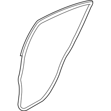 2010 Nissan Sentra Weather Strip - 82830-ZT50A