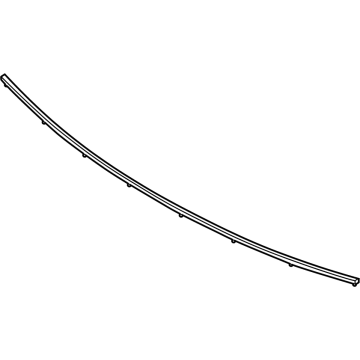 66830-7LF0A Nissan SEAL-COWL TOP Illustration 1 of 1