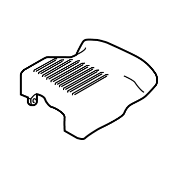 28073-7LA2A Nissan FINISHER ASSY-AMPLIFIER Illustration 1 of 1