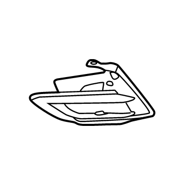 62257-6YU0A Nissan Finish Molding Illustration 1 of 1