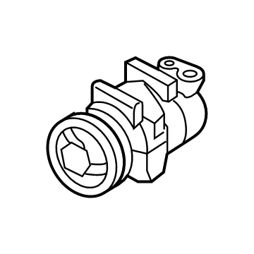 2025 Nissan Kicks A/C Compressor - 92600-7LF0A