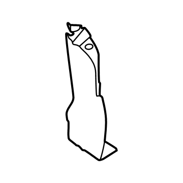 78819-6LB0A Nissan Closing Plate-Rear Bumper,LH Illustration 1 of 1