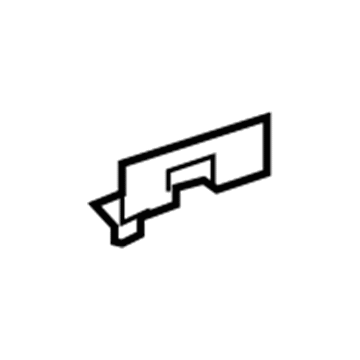 85040-JF00A Nissan Bracket-Rear Bumper,RH Illustration 1 of 1