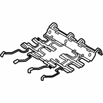 87576-7BA0A Nissan SUSPENSION ASSY-FRONT SEAT Illustration 1 of 1