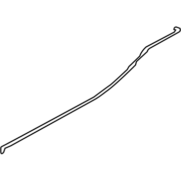 82513-4Z000 Nissan Rod-Lock Knob,LH Illustration 1 of 1