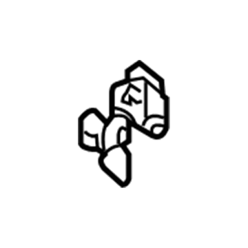 84620-4Z800 Nissan Striker Assy-Trunk Lid Lock Illustration 1 of 1