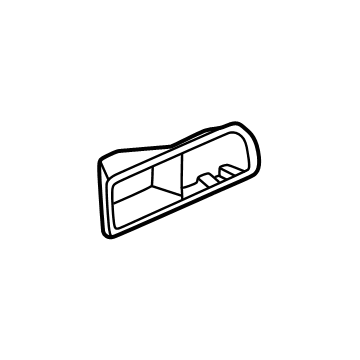 88930-7BA1A Nissan ESCUTCHEON-TILT LEVER Illustration 1 of 1