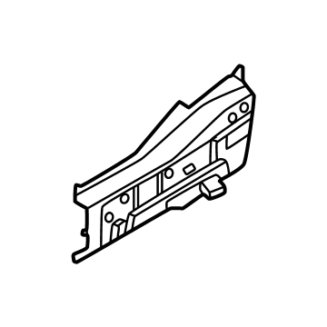 G6454-7LGMA Nissan EXTENSION ASSY-SILL INNER,RH Illustration 1 of 1