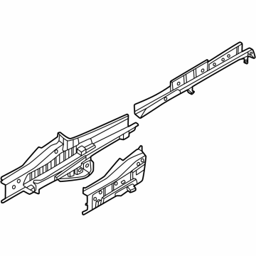 G5510-7LGMA Nissan Side Member Rear Right Hand Illustration 1 of 1