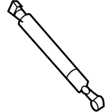 84430-ET80A Nissan Stay Assembly - Trunk Lid Illustration 1 of 1