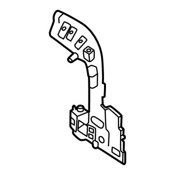G7630-7LGMA Nissan PILLAR ASSY-BACK,INNER RH Illustration 1 of 1