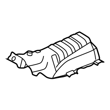 74753-7LG0A Nissan HEAT INSULATOR-FRONT FLOOR Illustration 1 of 1