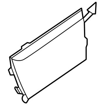 80944-7LF0A Nissan CAP-ASSIST GRIP,FRONT DOOR RH Illustration 1 of 1