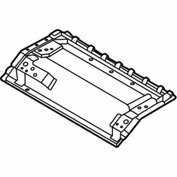 G4566-7BAMA Nissan BRACKET-2ND SEAT MOUNTING Illustration 1 of 1