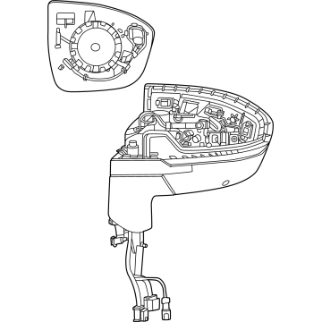 2025 Nissan Murano Car Mirror - 96302-7BA0B