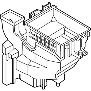 16528-7LG0B Nissan AIR CLEANER HOUSING Illustration 1 of 1