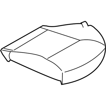 87320-3PT2C Nissan Front Seat Cushion Trim Assembly Illustration 1 of 1