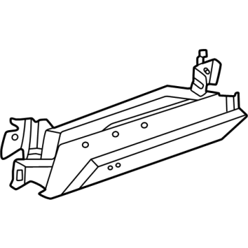 985R0-7BA9B Nissan MODULE ASSY-KNEE AIR BAG,DRIVER Illustration 1 of 1