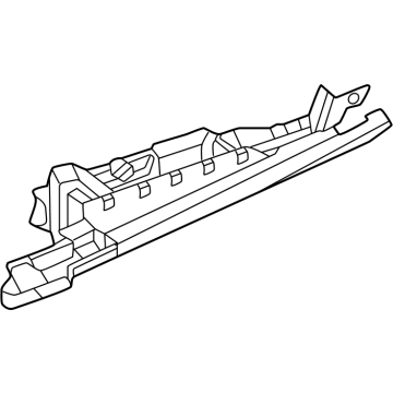 985R1-7BA9A Nissan MODULE ASSY-KNEE AIR BAG,ASSIST Illustration 1 of 1