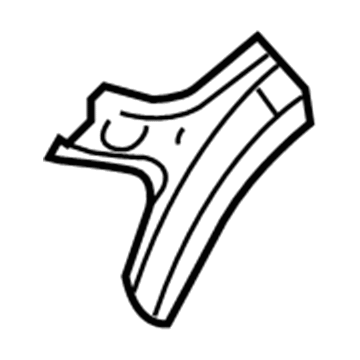 76327-5M030 Nissan Brace-Roof Rail Front LH Illustration 1 of 1