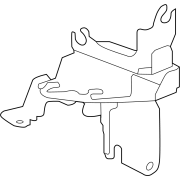 47840-7LG0A Nissan BRACKET-ACTUATOR, ANTISKID Illustration 1 of 1