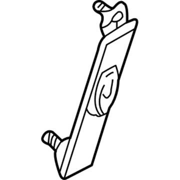 87824-5M003 Nissan Seat Belt Adjuster Illustration 1 of 1