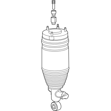 56101-7JC0A Nissan ABSORBER MODULE-SHOCK,FRONT LH Illustration 1 of 1