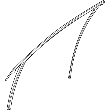 2025 Nissan ARIYA Window Run - 80331-5MP0B