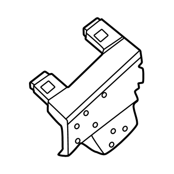 24388-7BA0B Nissan Engine Room Harness Bracket Illustration 1 of 1