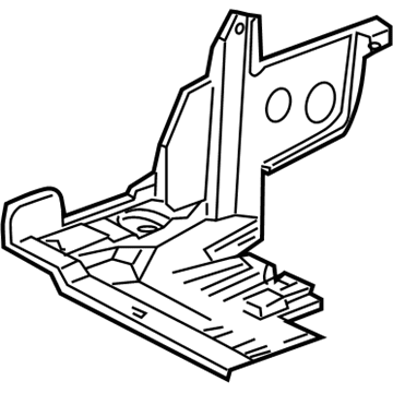 75893-6N200 Nissan Cover - Front Under, R Illustration 1 of 1