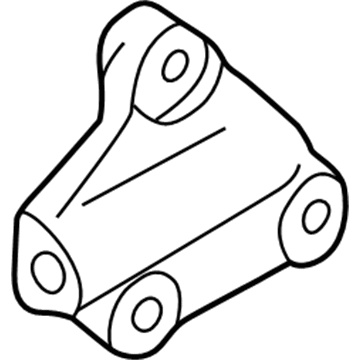 2000 Nissan Sentra Alternator Bracket - 11710-53J10