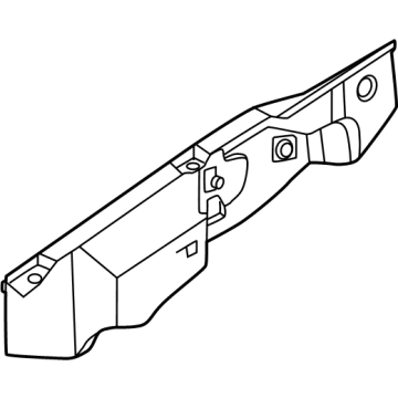 638E8-7BA0A Nissan COVER-FRONT FENDER DRIP,RH Illustration 1 of 1
