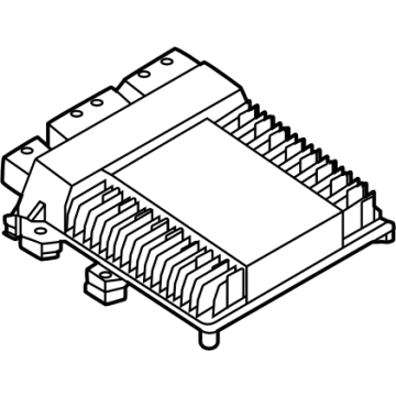 23703-7BL1A Nissan BLANK ENGINE CONTROL MODULE Illustration 1 of 1