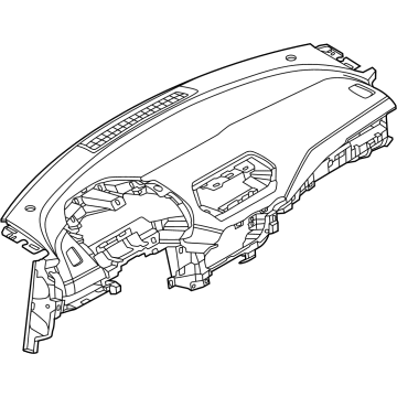 68200-6LB0D Nissan Instrument Panel & Pad Assembly Illustration 1 of 1