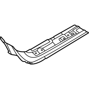 G5190-7BAMA Nissan STIFFENER-FRONT SIDE MEMBER,RH Illustration 1 of 1